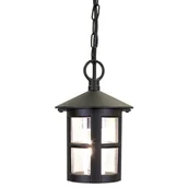 Lampy ogrodowe - Elstead Lighting Hereford Porch Chain lantern BL21B BLACK kinkiet ogrodowy IP44 stylowy BL21B BLACK) - miniaturka - grafika 1