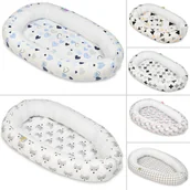 Nosidełka dla dzieci - Kokon Dla Niemowlaka, Gniazdko, Otulacz Dla Noworodka, 100% Bawełna Kokon Dla Niemowlaka, Gniazdko, Otulacz Dla Noworodka, 100% Bawełna (Wzór: Gwiaz.. - miniaturka - grafika 1