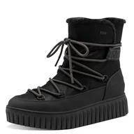 Kozaki damskie - Marco Tozzi Damskie 2-26415-45 modne kozaki, Black Comb, 37 EU, czarny Comb, 37 EU - miniaturka - grafika 1