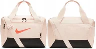 Torby sportowe - Torba Nike Sportowa Brasilia Treningowa Na Siłownie Fitness Różowa - miniaturka - grafika 1