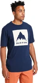 Koszulki męskie - t-shirt męski BURTON CLASSIC MOUNTAIN HIGH SS Dress Blue - miniaturka - grafika 1