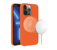 Etui i futerały do telefonów - Vivanco Mag Hype iPhone 13 Pro (pomarańczowy) - miniaturka - grafika 1