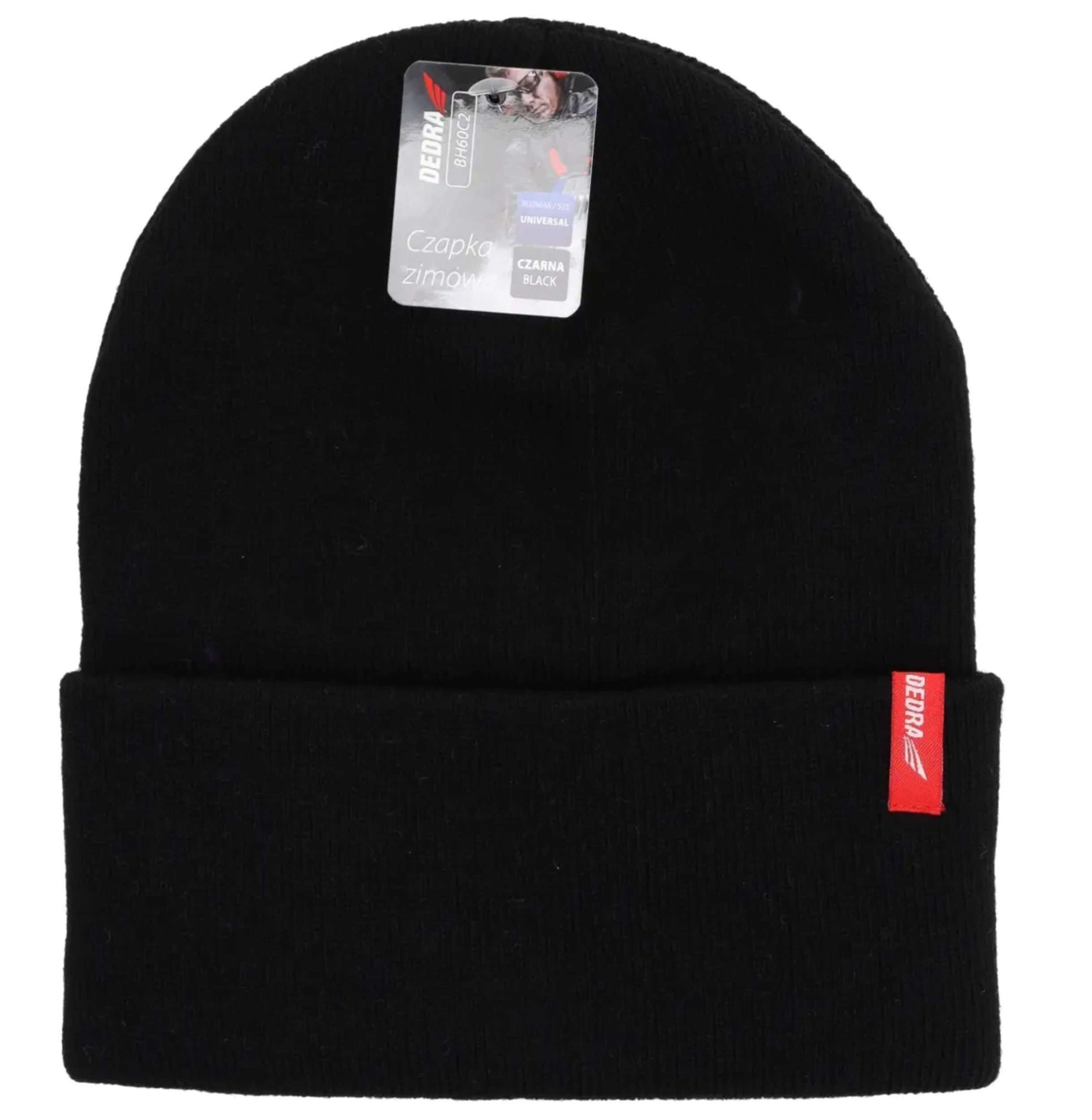 Czapka zimowa, kolor czarny, rozm. uniwersalny