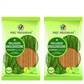 Paluszki - Pięć Przemian Paluszki z samopszy pełnoziarniste Zestaw 2 x 45 g Bio - miniaturka - grafika 1