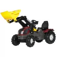 Jeździki dla dzieci - Rolly Toys Traktor Valtra z łyżką 5611157 5611157 - miniaturka - grafika 1