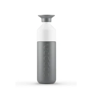 Termo-butelka na wodę DOPPER Insulated 580 ml, szary - Butelki termiczne - miniaturka - grafika 1