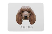 Podkładki pod mysz - Pudel podkładka geometryczny Art-Dog - miniaturka - grafika 1
