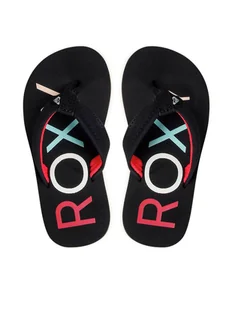 Roxy Japonki ARGL100281 Czarny - Buty dla dziewczynek - miniaturka - grafika 1