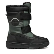 Buty dla chłopców - Śniegowce Geox J Bunshee Pg Boy B A J46D8A 0MEFU C0450 M Zielony - miniaturka - grafika 1