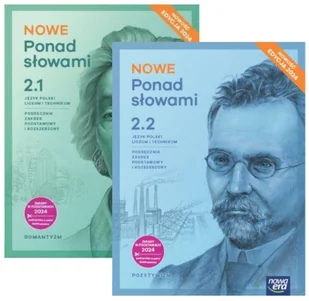 Pakiet Nowe Ponad słowami 2. Części 1-2. Podręcznik. Liceum i technikum. Zakres podstawowy i rozszerzony. Edycja 2024 - Anna Równy, Małgorzata - Podręczniki dla liceum - miniaturka - grafika 1