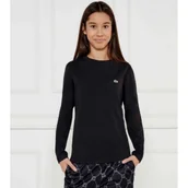 Bluzy dla dziewczynek - Lacoste Bluzka Regular Fit - miniaturka - grafika 1