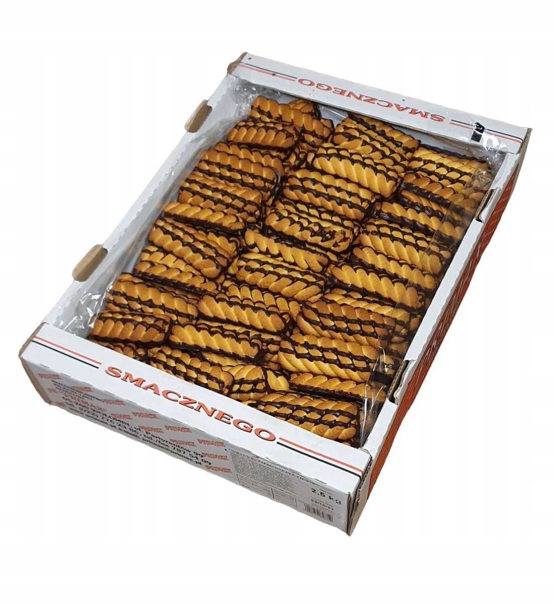 Primax Ciastka kruche ZAKRĘCONE dek ciemne 2.5 kg