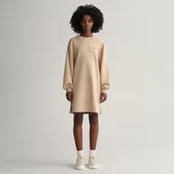 Sukienki - LOGO VOLUME LS C-NECK DRESS - miniaturka - grafika 1