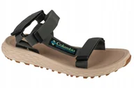 Sandały męskie - Columbia Konos Globetrot Sandal 2126931028 szary 41 - miniaturka - grafika 1