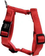 Szelki dla psów - Zolux ZOLUX Szelki dla psa nylonowa taśma 30/45cm 15mm kol. czerwony - miniaturka - grafika 1