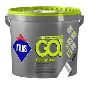 Atlas Gładź idealna pod wałek 25 kg  GO! - Gipsy i gładzie gipsowe - miniaturka - grafika 1