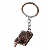Breloki - Breloczek do kluczy militarny czołg pancerny tygrys rudy 102 wojsko kawaler - miniaturka - grafika 1