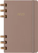 Kalendarze - Moleskine Kalendarz Na Spirali Beżowy 2025 Large (13X21) - miniaturka - grafika 1
