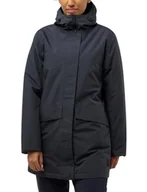 Płaszcze damskie - Jack Wolfskin Płaszcz damski Tempelhof W Coat, Phantom, XL - miniaturka - grafika 1