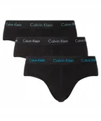 Majtki męskie - CALVIN KLEIN COTTON STRETCH bawełniane slipy 3-pak rozmiar M - miniaturka - grafika 1