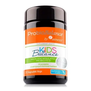 MedicaLine ProbioBalance Kids Balance probiotyk - 30 kapsułek - Układ pokarmowy - miniaturka - grafika 1