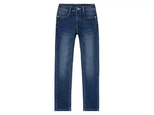 Spodnie i spodenki dla chłopców - PEPPERTS PEPPERTS Jeansy chłopięce skinny fit (158, Ciemnoniebieski) - grafika 1