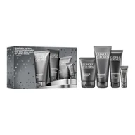 Zestawy kosmetyków męskich - Clinique For Men Great Skin Essentials Zestaw: żel do mycia twarzy + peeling do twarzy + przeciwstarzeniowy krem pod oczy + emulsja nawilżająca do twarzy - miniaturka - grafika 1
