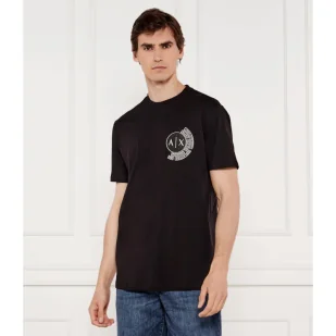 Armani Exchange T-shirt Regular Fit - Koszulki męskie - miniaturka - grafika 1
