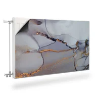 Dekoracje domu - Osłona MAGNETYCZNA Grzejnika Wzór Marmuru ABSTRAKCJA 110cm x 60cm - miniaturka - grafika 1