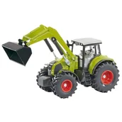 Samochody i pojazdy dla dzieci - SIKU Claas Axion z ładowarką czoł. - miniaturka - grafika 1