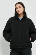 Kurtki damskie - Sisley kurtka damska kolor czarny zimowa oversize - miniaturka - grafika 1