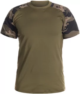 Koszulki sportowe damskie - Koszulka termoaktywna FreeNord Tactical K/R - Camo/Green (TC22) - grafika 1