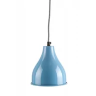 Lampy sufitowe - Aluro Industrialna LAMPA wisząca NUNO BLUE A00229 metalowa OPRAWA zwis loft niebieska - miniaturka - grafika 1