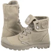 Trampki damskie - Trampki Baggy Natural Grey 92353-096-M (PA16-n) Palladium - miniaturka - grafika 1