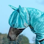 Akcesoria jeździeckie - BUCAS Maska przeciw owadom na oczy FREEDOM - lagoon - miniaturka - grafika 1