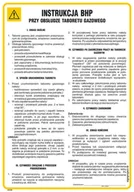 Instrukcje stanowiskowe BHP - IAG38 INSTRUKCJA BHP PRZY OBSŁUDZE TABORETU GAZOWEGO, FN - FOLIA SAMOPRZYLEPNA; (245X350MM) - miniaturka - grafika 1