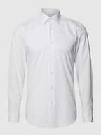 Koszule męskie - Koszula biznesowa o kroju slim fit z dodatkiem streczu - miniaturka - grafika 1