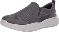 Trampki męskie - Skechers Go Walk Evolution Ultra – bezbłędne męskie trampki, Ciemnoszary, 42 EU - miniaturka - grafika 1