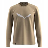 Koszulki męskie - SALEWA LONGSLEEVE SOLIDLOGO DRY 00-0000027340_7180 r XXL - miniaturka - grafika 1