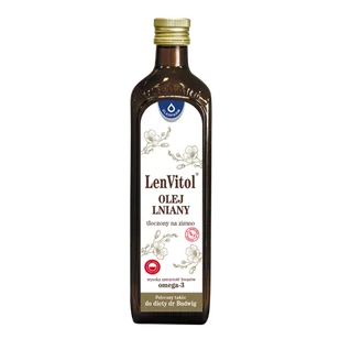 OLEOFARM LENVITOL OLEJ LNIANY BUDWIGOWY 500 ml Wysyłka kurierem tylko 10,99 zł - Suplementy naturalne - miniaturka - grafika 1