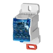 Inne mocowania - Blok rozdzielczy 80A, zacisk wejściowy 16mm², zaciski wyjściowe 4x6mm², 2x16mm² OR-LZ-8207/80 - miniaturka - grafika 1