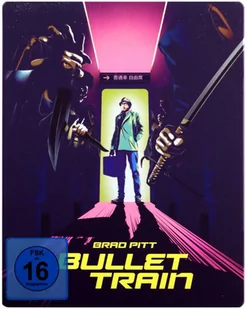 Bullet Train (steelbook) - Filmy akcji Blu-Ray - miniaturka - grafika 1