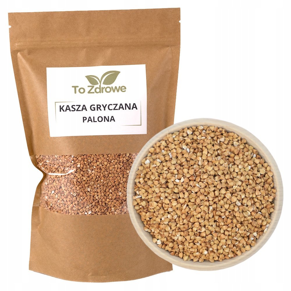 KASZA GRYCZANA PALONA 1kg naturalna jakość PREMIUM To Zdrowe
