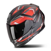 Kaski motocyklowe - Kask Integralny Scorpion EXO-491 Zumo Matowy Czarny/CzerwonyXL - miniaturka - grafika 1