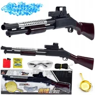 Zabawki militarne - Karabin Shotgun Na Kulki Żelowe Pistolet Wielki - miniaturka - grafika 1