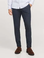 Spodnie męskie - Jack & Jones Spodnie chino w kolorze granatowym - miniaturka - grafika 1