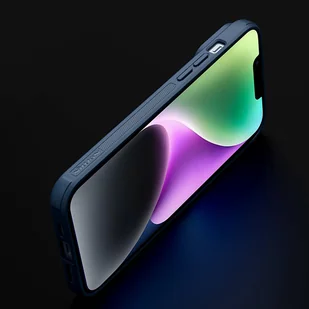 Nillkin Textured S Case etui iPhone 14 Pro Max pancerny pokrowiec z osłoną na aparat ciemnozielone - Etui i futerały do telefonów - miniaturka - grafika 12