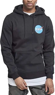 Mister Tee Mister Tee Męska bluza z kapturem NASA Small Insignia  męska bluza z kapturem, czarna, rozmiar M MT627 - Bluzy męskie - miniaturka - grafika 1
