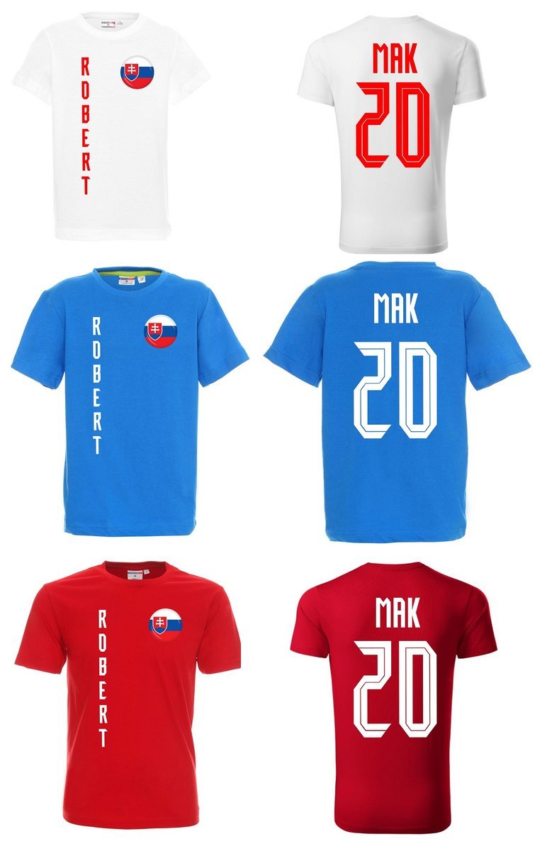 Koszulka Słowacja ROBERT MAK 20 Jr