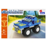Klocki - Klocki konstrukcyjne 56 elementów City Terenówka alleBLOX 525208 - miniaturka - grafika 1